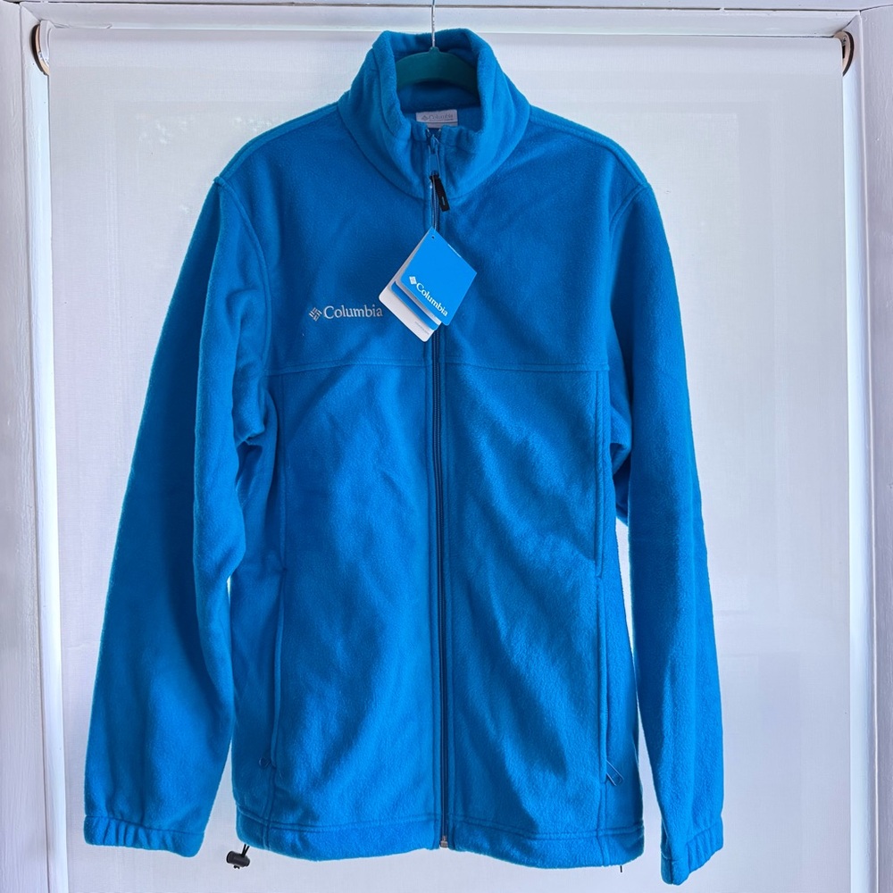 NWT Columbia Men’s Steen’s Mountain Fleece Blue Jacket